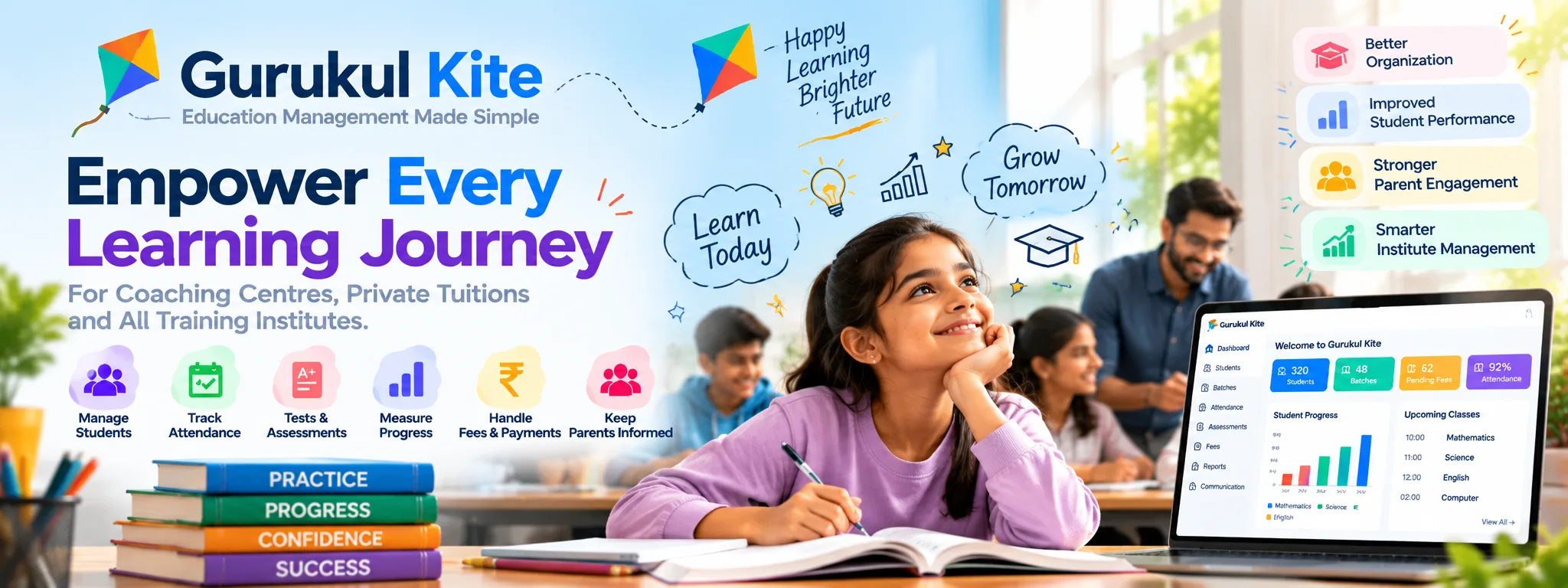 Gurukul Kite — education management made simple